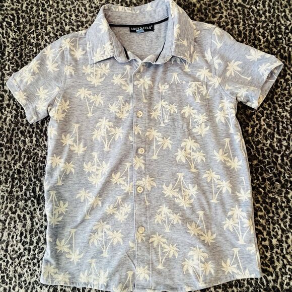 Andy and Evan Boys Short Sleeve Polo Shirt Size 5 - Picture 1 of 3